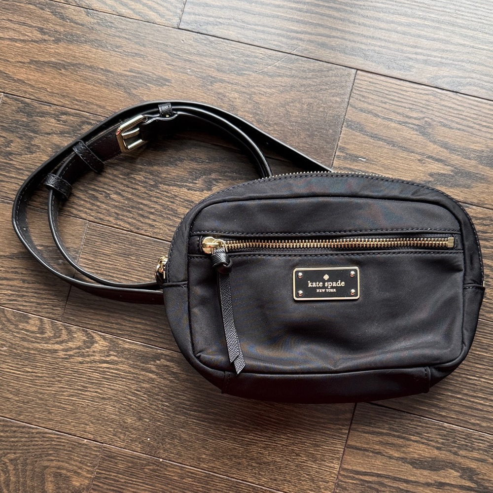Kate Spade York Sophy Wilson Road Waist Bag - Black Nylon